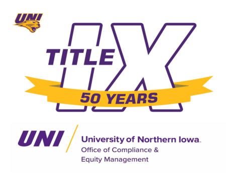 title 9 50th anniversary uni logo
